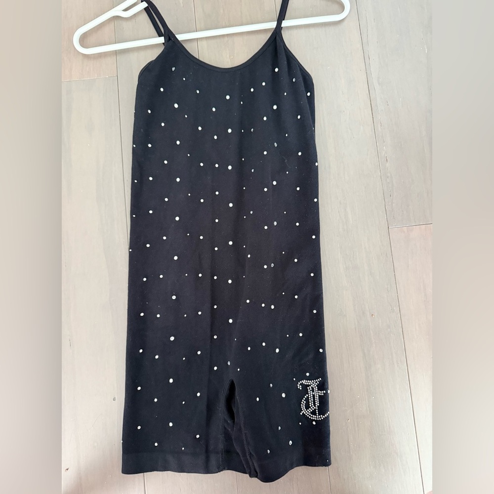 Juicy Couture Black Top with White Accents